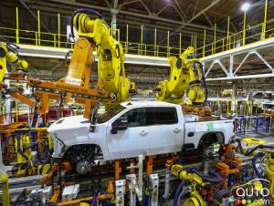 La production de camionnettes GM à Oshawa sera lancée plus tôt que prévu